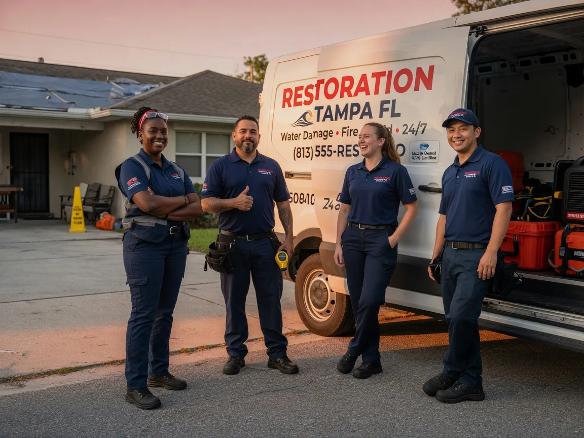 Water Damage Restoration company in New Sharon, ME