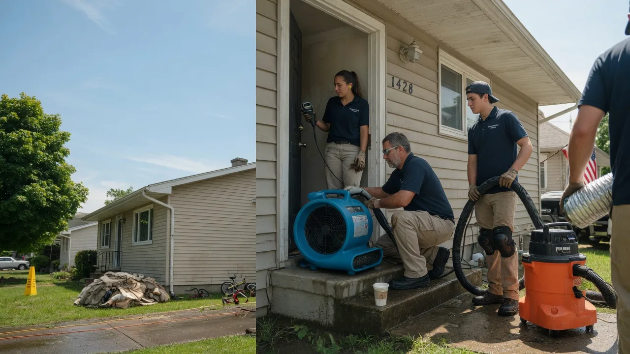 Water Damage Restoration in New Sharon, ME near me
